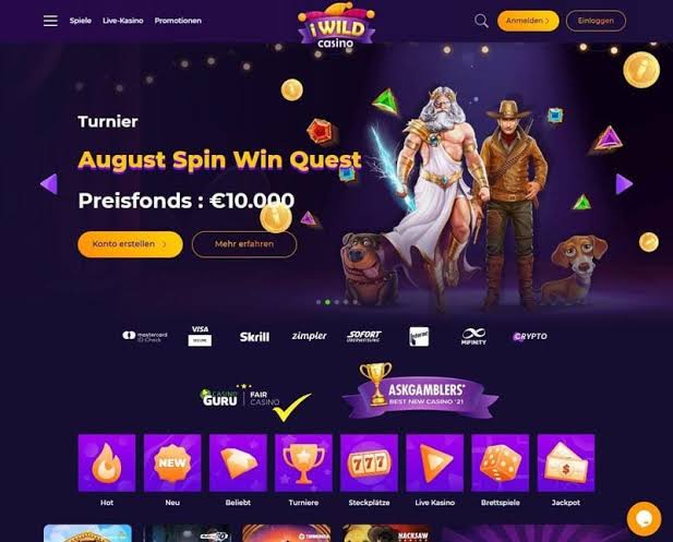 Recensione del casinò online iWild